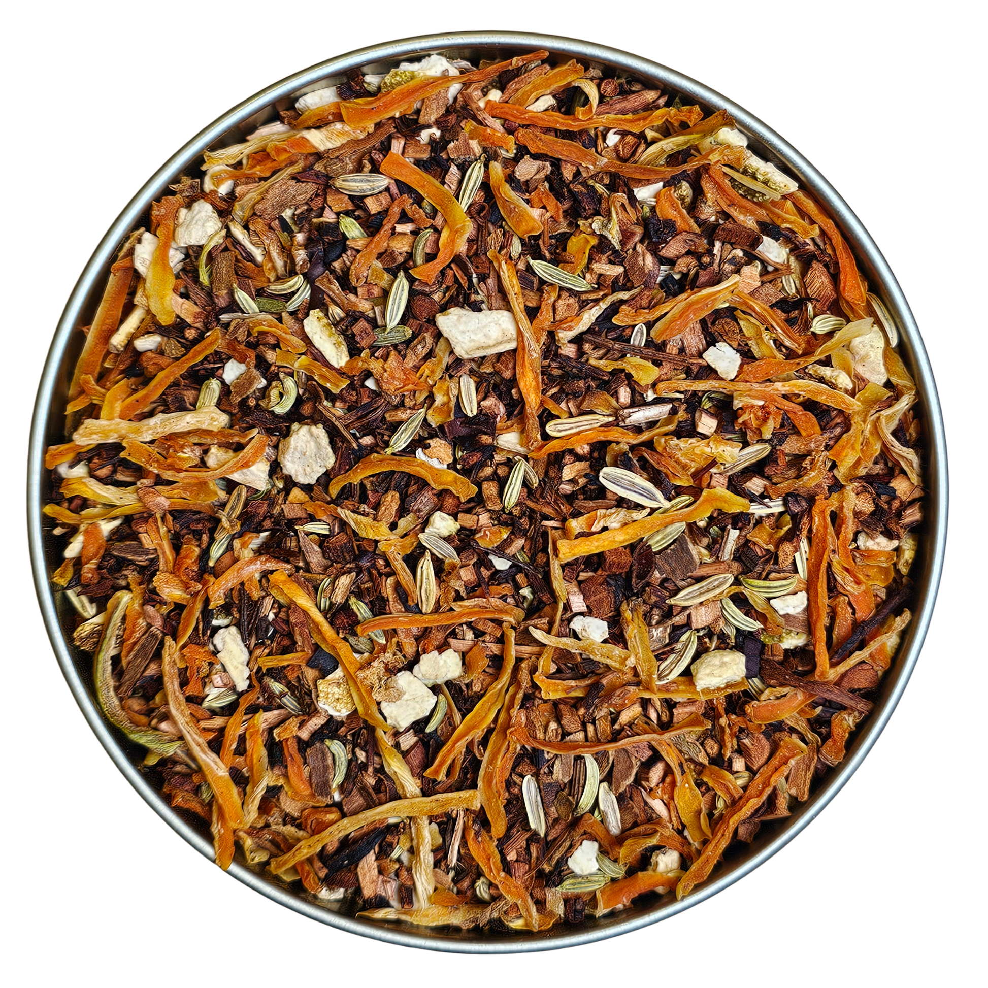 Infusion gourmande façon carrot cake en vrac – mélange honeybush, carotte et épices Ô Thé Délice